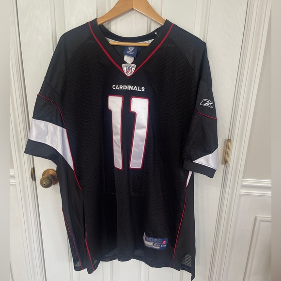 Reebok Other - Larry Fitzgerald Size 56 Arizona Cardinals Black Jersey Size  Nike NFL Football